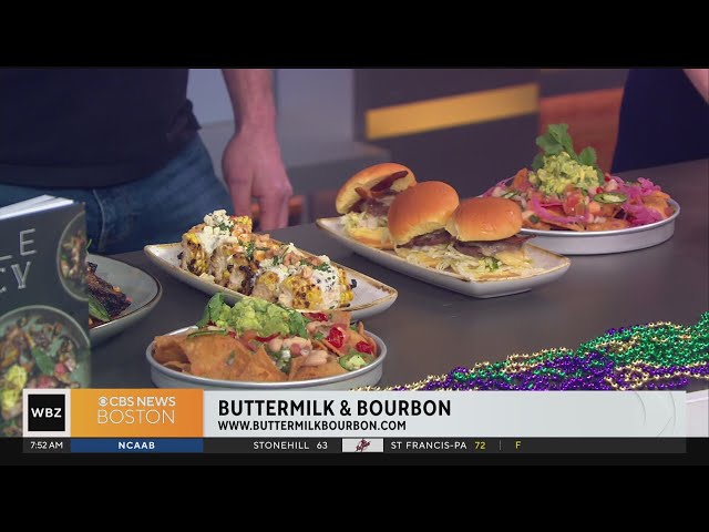 Super Bowl and Mardi Gras snacks from Buttermilk & Bourbon