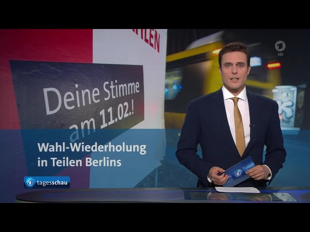 tagesschau 20:00 Uhr, 11.02.2024