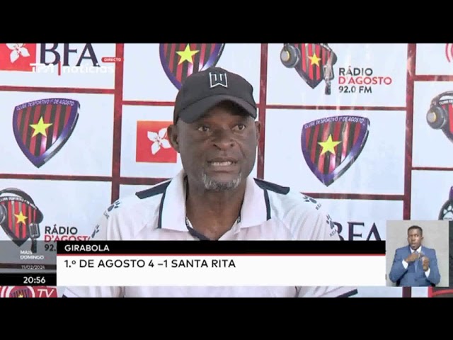 Girabola -1 de Agosto 4 - 1 Santa Rita