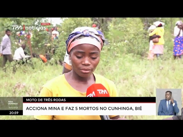 Moto de três rodas - Acciona mina e faz 5 mortos no Cunhinga, Bié