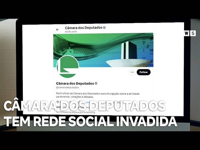 Câmara dos Deputados tem conta em rede social invadida