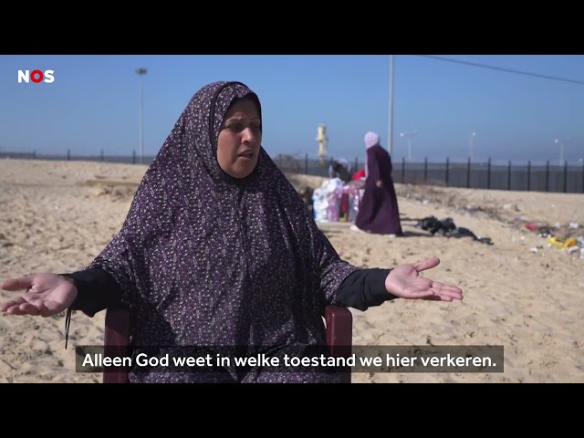 ⁣Israël wil Rafah aanvallen, waar anderhalf miljoen Palestijnen verblijven