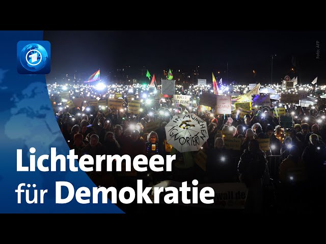 Demo gegen Rechtsextremismus in München