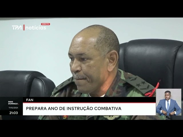 FAN - Prepara ano de instrução combativa