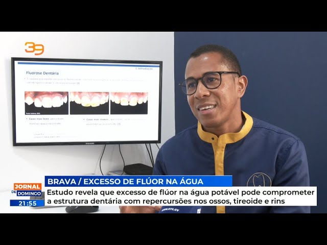 Estudo revela que excesso de flúor na água potável pode comprometer a estrutura dentária