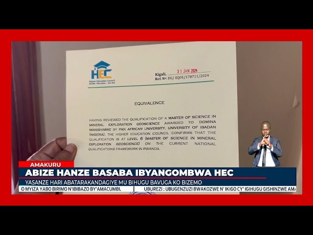 ⁣HEC: Ubugenzuzi bwakozwe bwasanze hari abatarakandagiye mu bihugu bavuga ko bizemo