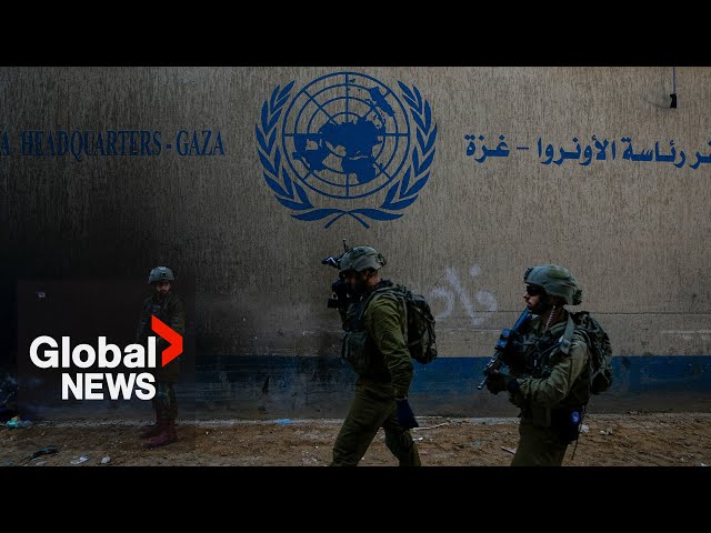 UNRWA accusing Israel of blocking aid shipment into Gaza