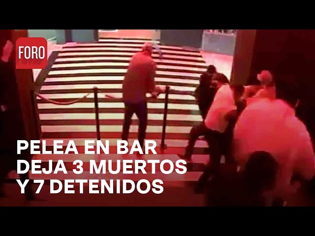 Enfrentamiento en bar deja 3 muertos y 7 detenidos en Villahermosa, Tabasco - Las Noticias