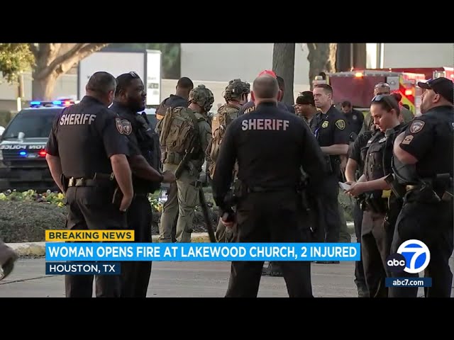 Woman opens fire inside Joel Osteen's megachurch in Texas; young boy with her injured