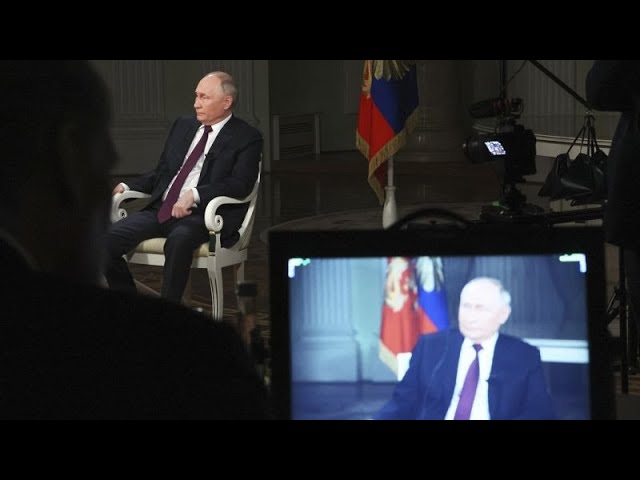 Faktencheck: Putins Behautungen in kontroversem Interview mit Tucker Carlson