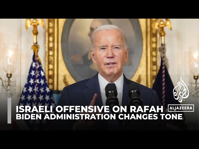 Israeli offensive on Rafah: Biden administration changes tone