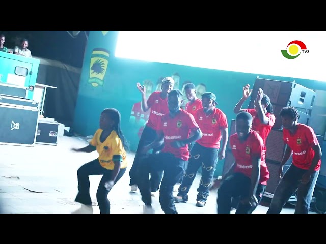 Half time performance by DanceGod Lloyd and his team during the 2023 AFCON final 