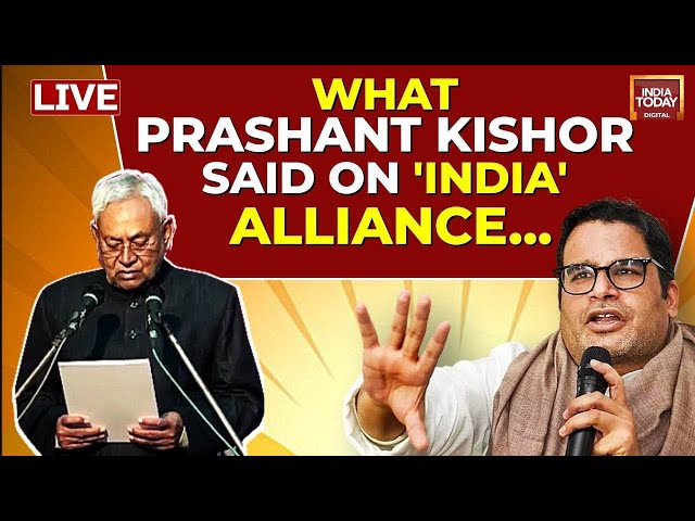 Prashant Kishor Interview LIVE: Prashant Kishore On Nitish Kumar, Bihar Politics & 'INDIA&#