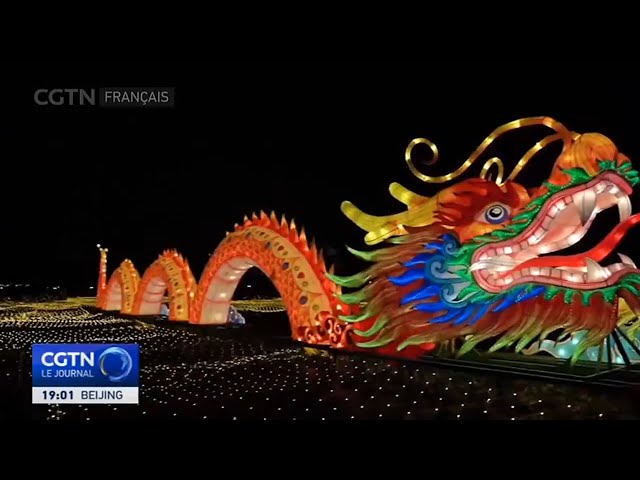 Chine : les célébrations colorées se poursuivent pour fêter l'année du Loong