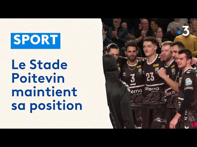 Volley ball : Stade Poitevin face à Saint-Jean-d'Illac (3 à 0)