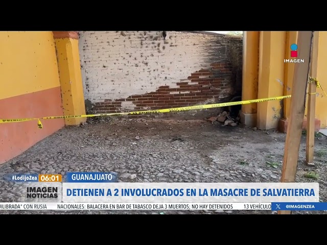 Detienen a dos involucrados en la masacre de jóvenes en Salvatierra, Guanajuato