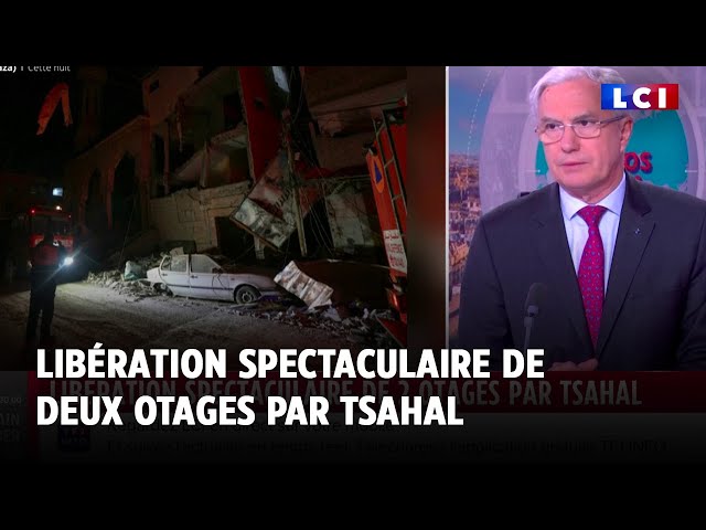 Libération spectaculaire par Tsahal de deux otages à Rafah