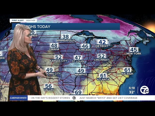 Metro Detroit Weather: Dry weather to start the week