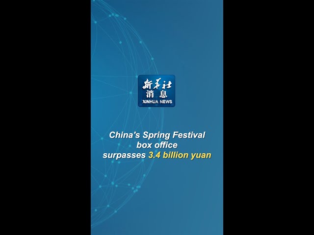 Xinhua News | China's Spring Festival box office surpasses 3.4 billion yuan