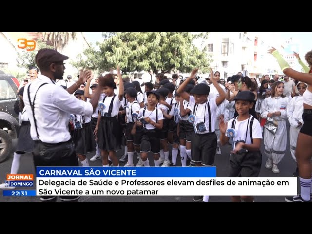 Delegacia de Saúde e Professores elevam desfiles de animação em São Vicente a um novo patamar