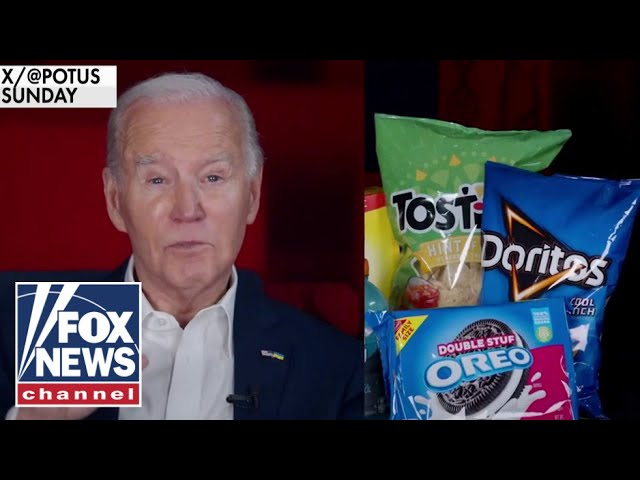 Biden targets 'shrinkflation' in 'bizarre' Super Bowl video