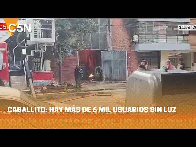 CABALLITO: Hay MÁS de 6 MIL USUARIOS SIN LUZ