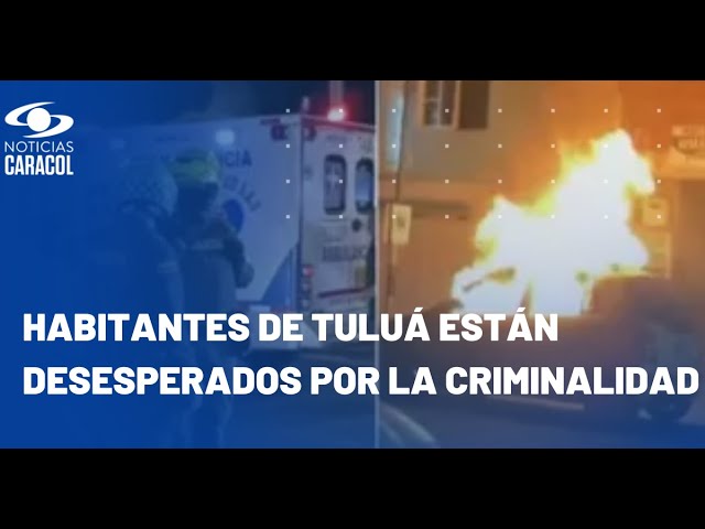 Temor en Tuluá, Valle del Cauca, por acciones criminales