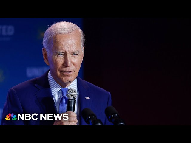 LIVE: Biden delivers remarks to the National Association of Counties | NBC News