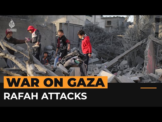 Israeli attacks kill dozens in Rafah as two captives are rescued | Al Jazeera Newsfeed