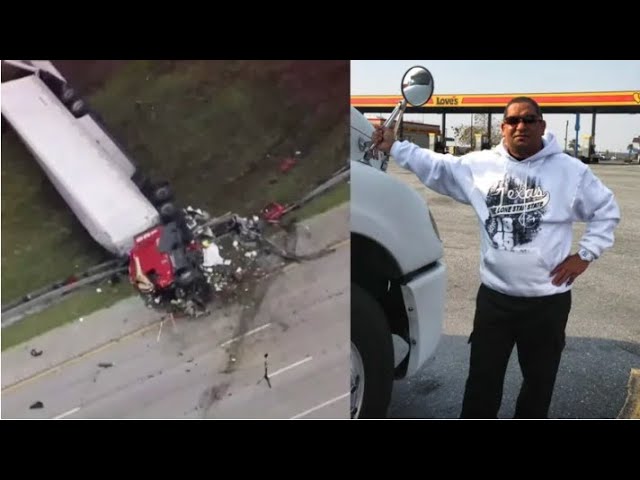 Camionero cubano de Homestead fallece en trágico accidente en la I-95 junto a un patrullero