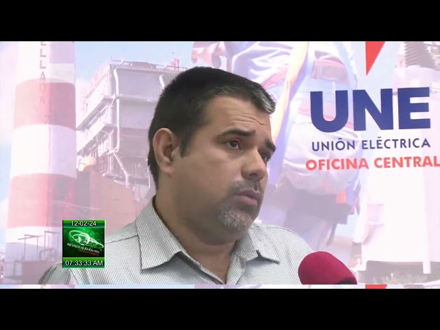 Actualización de la Generación Eléctrica en Cuba: 12/02/2024