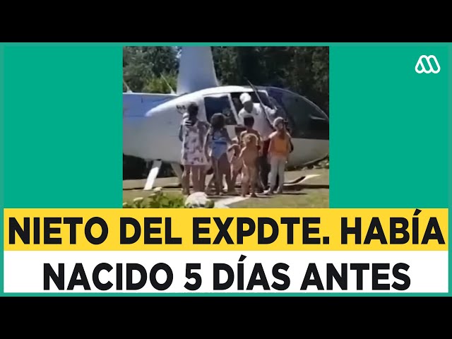 Los últimos días de vida de expdte. Piñera: Nieto menor había nacido cinco días antes del accidente