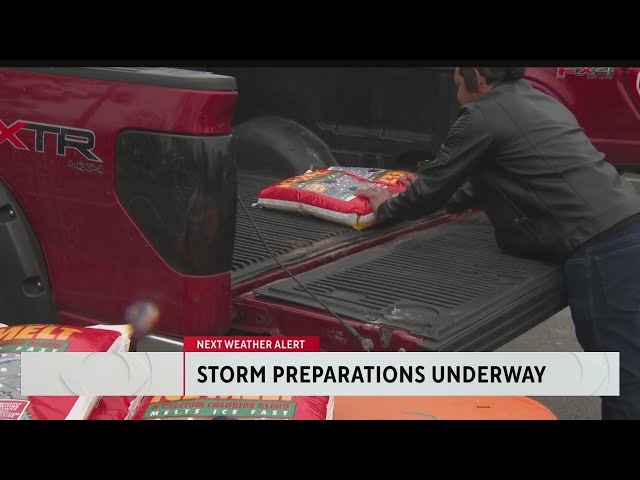 Boston storm preparations underway ahead of Tuesday's nor'easter