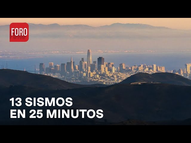 Temblor Hoy: 13 sismos en solo 25 minutos en California - Expreso de la Mañana