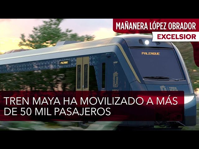 Tren Maya ha movilizado a más de 50 mil pasajeros en casi dos meses de operación