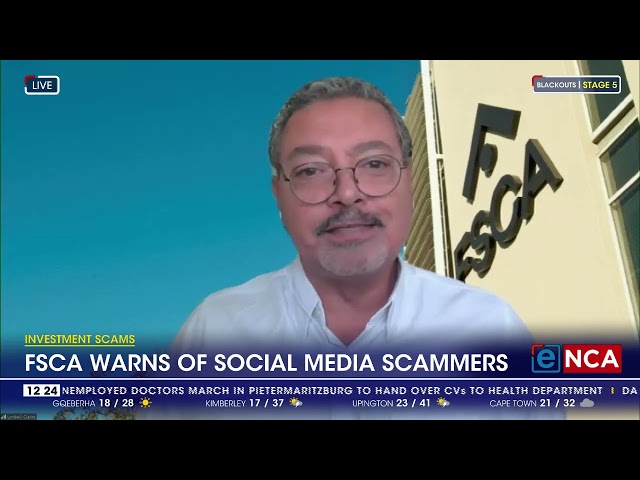 Investment scams | FSCA warns of social media scammers