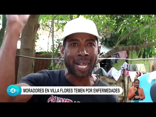 Moradores en Villa Flores temen por enfermedades