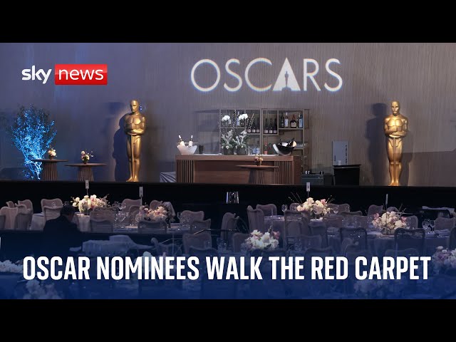 Watch live: This year's Oscar nominees gather for a luncheon ahead of the ceremony next month