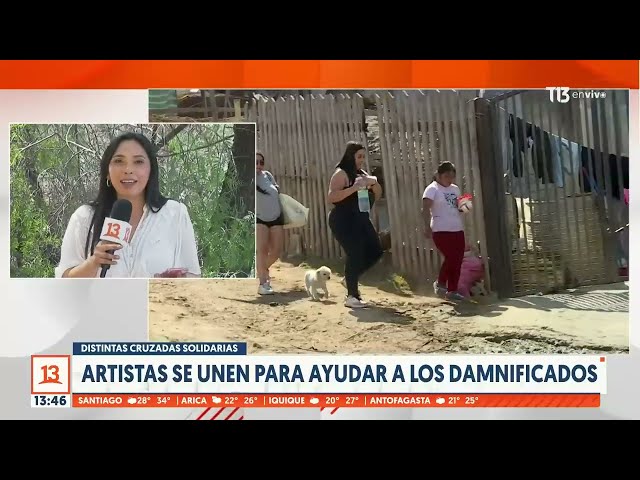 Artistas y humor para ir en ayuda de los damnificados