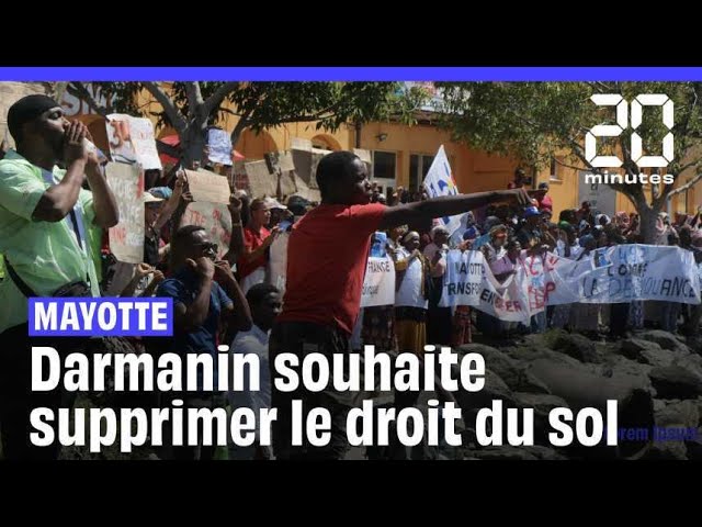 Mayotte : Darmanin souhaite supprimer le droit du sol sur l'archipel