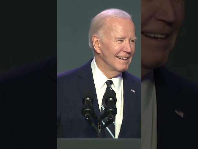 Joe Biden jokes about his age and memory