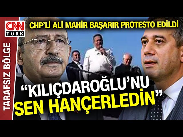 CHP'li Ali Mahir Başarır Memleketi Mersin'de Protesto Edildi: "Kılıçdaroğlu'nu S