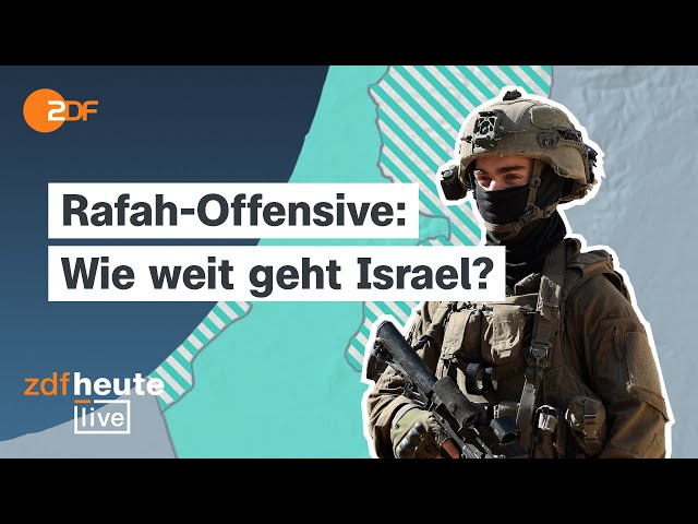 ⁣Geisel-Befreiung und neue israelische Offensive - was Zivilisten in Rafah droht | ZDFheute live