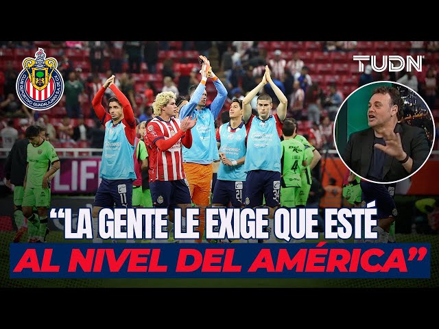 ¿CHIVAS ESTÁ AL NIVEL DEL AMÉRICA? "Pareciera que no tienen la suficiente calidad" | TUDN