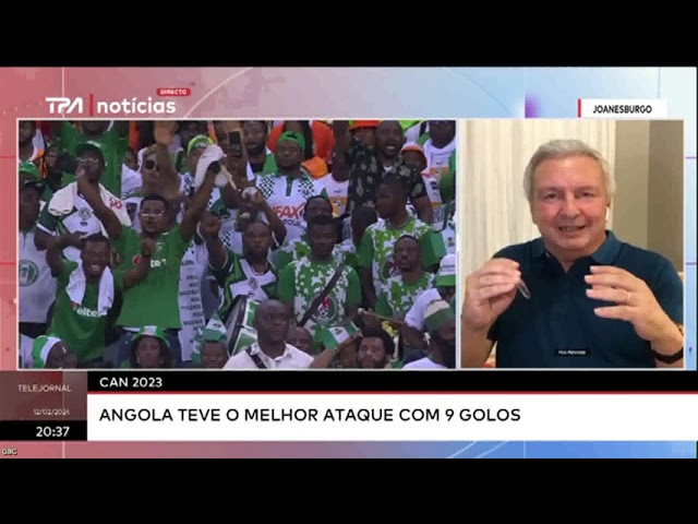 CAN 2023 - Angola teve o melhor ataque com 9 golos