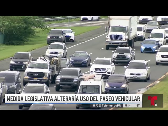 Evalúan propuesta para permitir el tránsito por el paseo durante horas pico