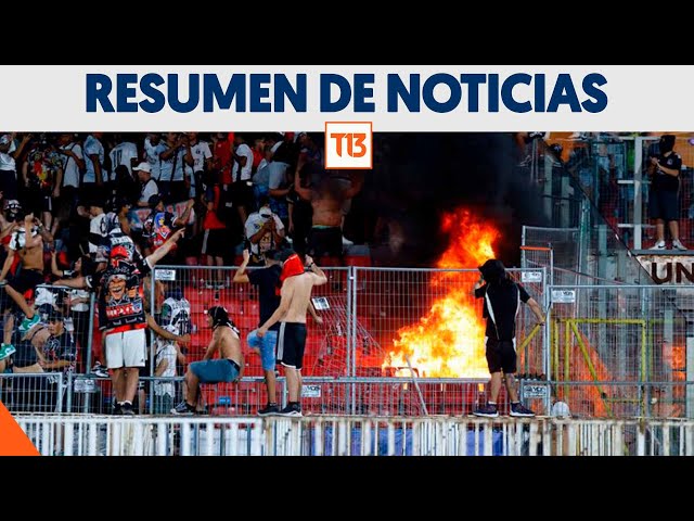 Balances tras graves incidentes en partido entre Colo Colo y Huachipato: Noticias 12 de febrero