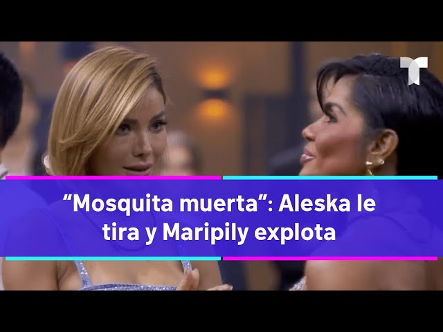 La Casa de los Famosos 4 | “Mosquita muerta”: Aleska le tira y Maripily explota