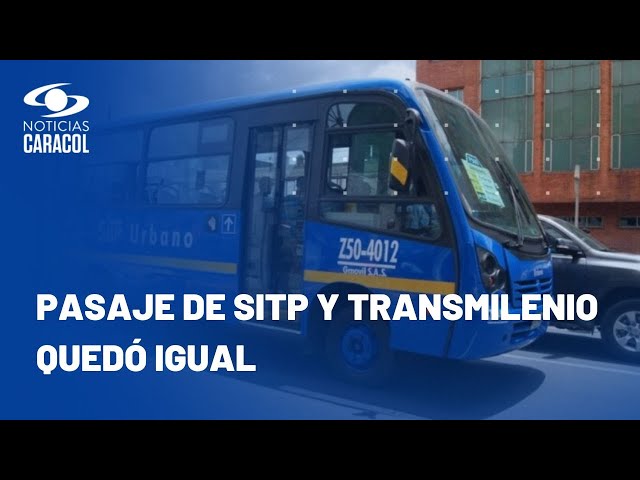 ¡Aliste el bolsillo! Pasaje de SITP y Transmilenio quedó en $2.950