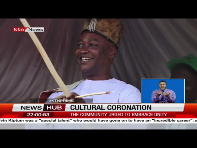 The Anzauni clan crown new patron Dr. Augustus Kyalo Muli in Kitui